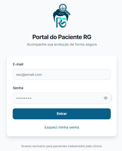 Portal do Paciente RG — login seguro